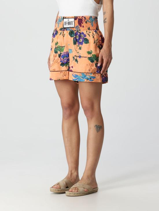  오프화이트 숏팬츠 OWCB051S23FAB003 2184 Peach - OFF WHITE