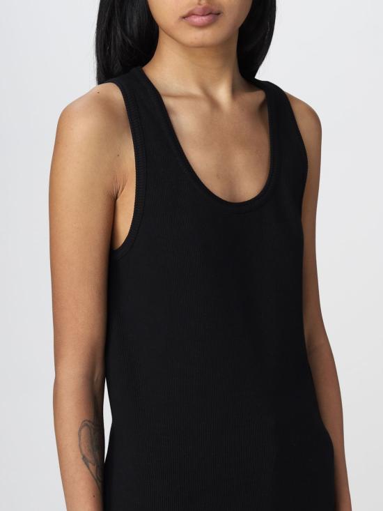  보테가베네타 민소매 티셔츠 715043V2I50 1000 Black - BOTTEGA VENETA