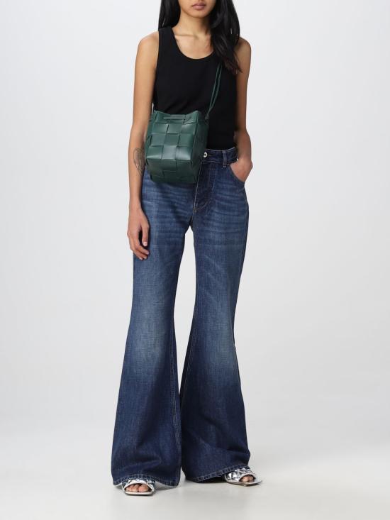  보테가베네타 민소매 티셔츠 715043V2I50 1000 Black - BOTTEGA VENETA