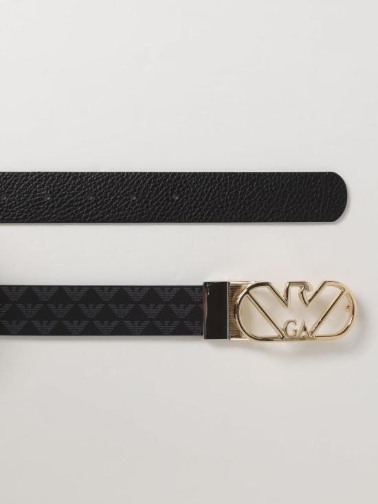  엠포리오 아르마니 레귤러 벨트 Y3I377YWS6X 81386 Black 1 - EMPORIO ARMANI