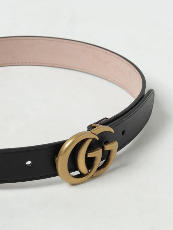 26FW [키즈] 구찌 벨트 432707B960X 1000 Black - GUCCI
