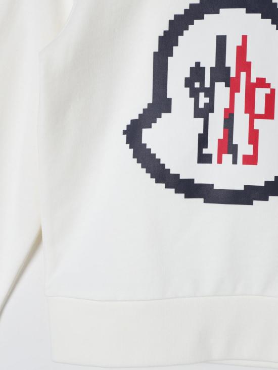 25FW [키즈] 몽클레어 티셔츠 8G00001809AG S01 White - MONCLER