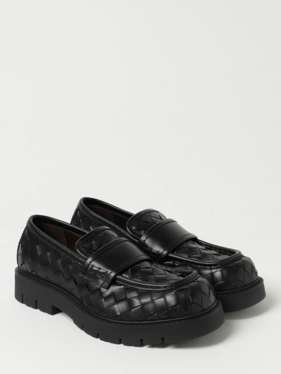  보테가베네타 로퍼 764508 V2WT0 1000 Black - BOTTEGA VENETA