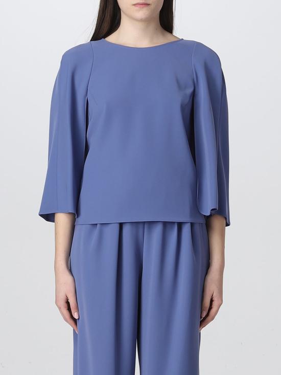  엠포리오 아르마니 블라우스 D4NK1D2NWAZ 901 Gnawed Blue