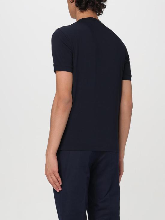 26FW 조르지오 아르마니 반팔 티셔츠 8NST62SJP4Z UBSG Navy - GIORGIO ARMANI