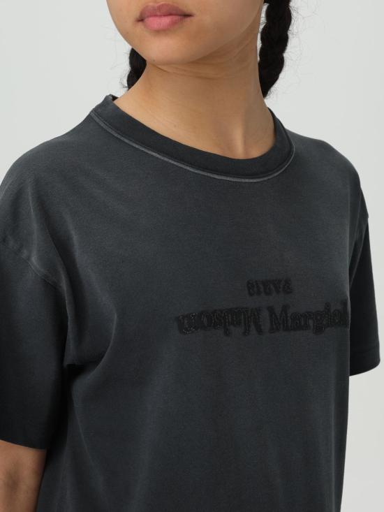 25FW 마르지엘라 반팔 티셔츠 S51GC0526S20079 970 Black - MAISON MARGIELA