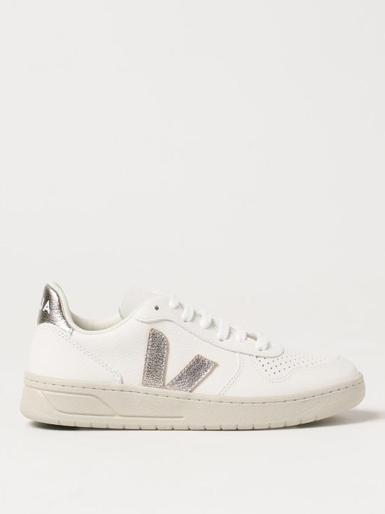 25FW 베자 뮬/슬리퍼 VX0502935 CHROMEFREE LEATHER EXTRA WHITE PLATINE White