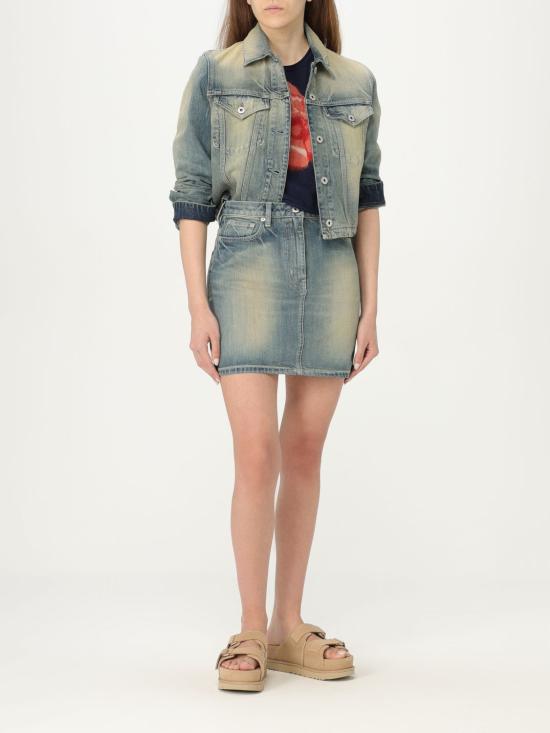  겐조 민소매 티셔츠 FE52PU4683BM 77 Blue - KENZO