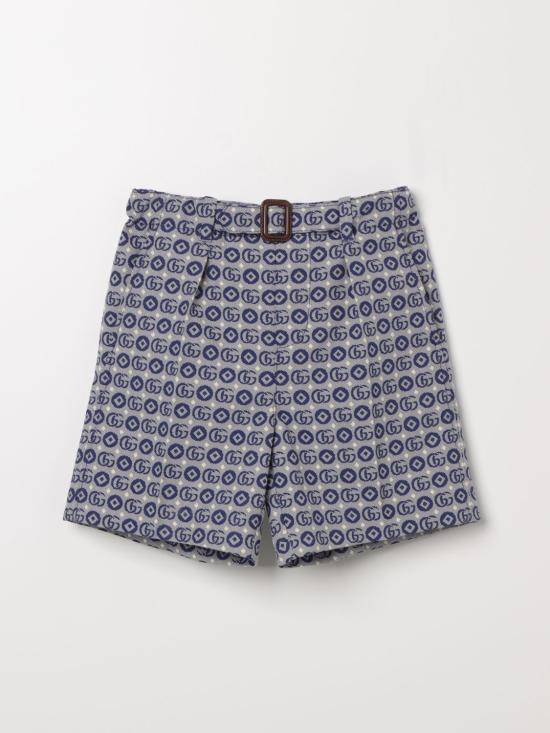 25FW [키즈] 구찌 쇼츠/버뮤다 760259XWATR 4262 Royal Blue