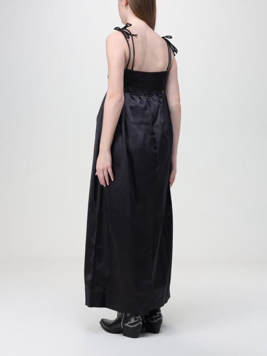  가니 롱 원피스 F8582 099 Black - GANNI