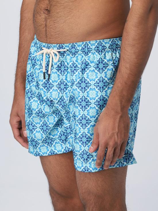  페닌슐라 스윔팬츠 PANAREA MICRO ELASTICO 4 Gnawed Blue - PENINSULA