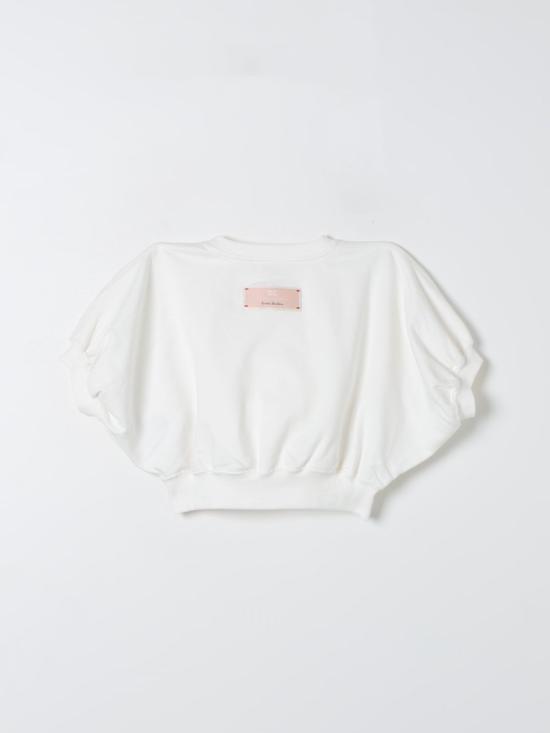 25FW [키즈] 엘리자베타프랜치 풀오버 EFFE1150FF002 0000 Yellow Cream - ELISABETTA FRANCHI