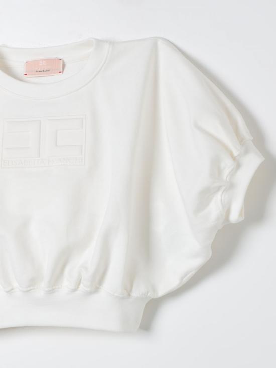 25FW [키즈] 엘리자베타프랜치 풀오버 EFFE1150FF002 0000 Yellow Cream - ELISABETTA FRANCHI