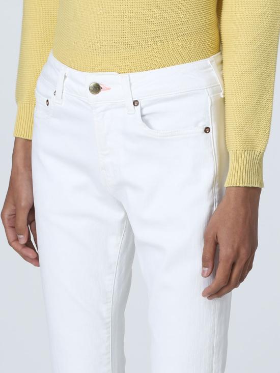  워싱톤디치 스트레이트 팬츠 W2SS23ELWW 0143 White - WASHINGTON DEE CEE