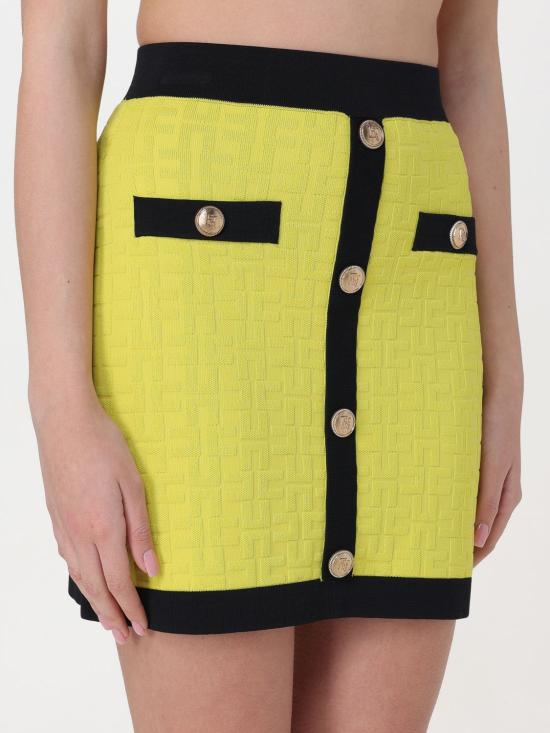  엘리자베타프랜치 숏 스커트 GK98B 271 Cedar - ELISABETTA FRANCHI