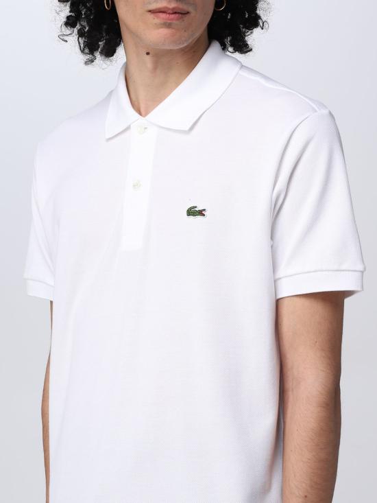 25FW 라코스테 클래식 핏 피케 폴로 셔츠 L1212 001 White - LACOSTE