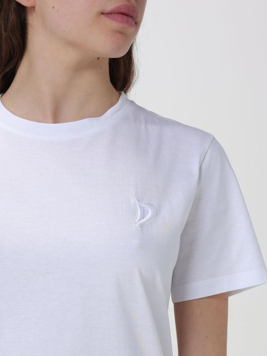  돈답 반팔 티셔츠 S746JF0271DFZ4 000 White - DONDUP