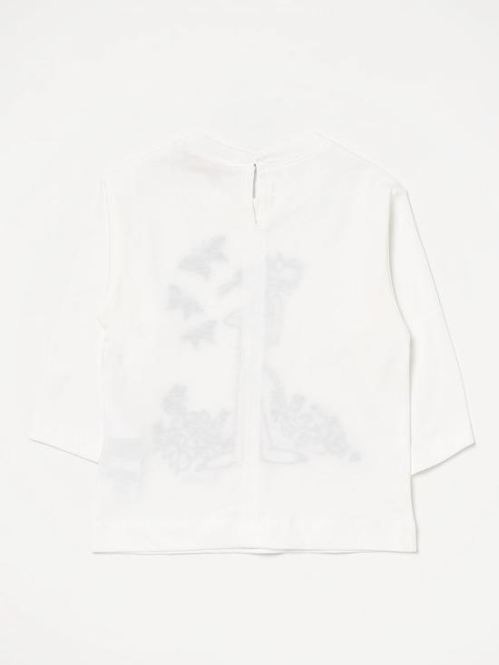 25FW [키즈] 모나리자 티셔츠 19B6232011 0001 Yellow Cream - MONNALISA