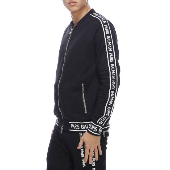  발망 봄버 자켓 RH08900J928 0PA Black - BALMAIN