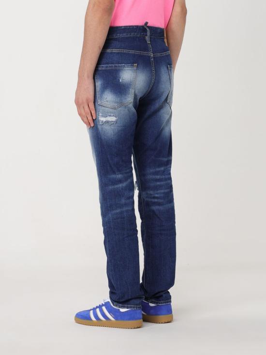  디스퀘어드2 데님 팬츠 S74LB1452S30663 470 Denim - DSQUARED2