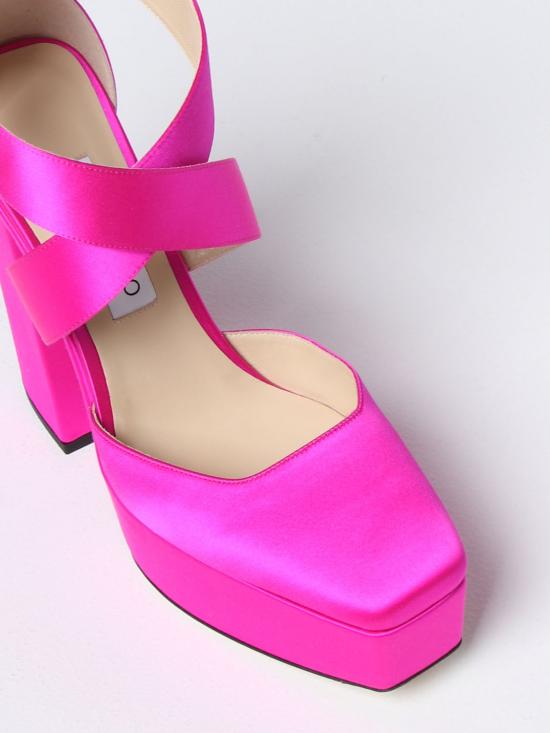 25FW 지미추 힐/펌프스 GIAN140SAT Fuchsia - JIMMY CHOO
