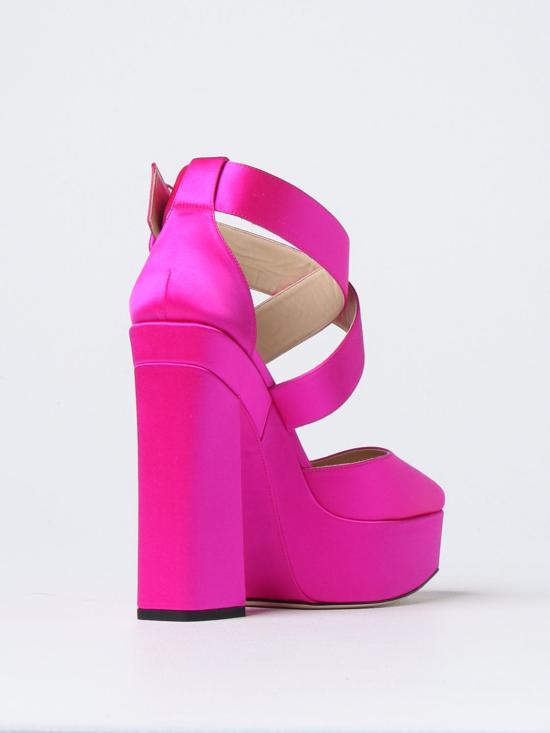 25FW 지미추 힐/펌프스 GIAN140SAT Fuchsia - JIMMY CHOO