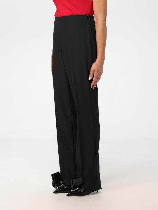  살바토레 페라가모 스트레이트 팬츠 763757 007 Black - SALVATORE FERRAGAMO