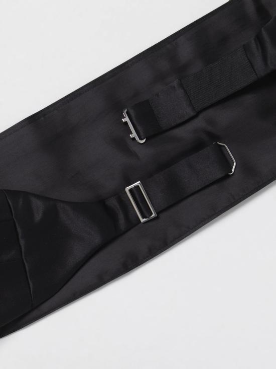  엠포리오 아르마니 패브릭 벨트 340032CC197 00020 Black - EMPORIO ARMANI