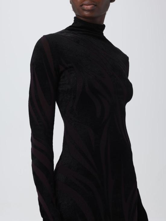  뮈글러 숏 원피스 23W2RO15151108 1999 Black - MUGLER