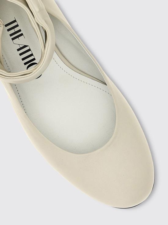 25SS 디 아티코 플랫 슈즈 242WS793L001 001 White - THE ATTICO