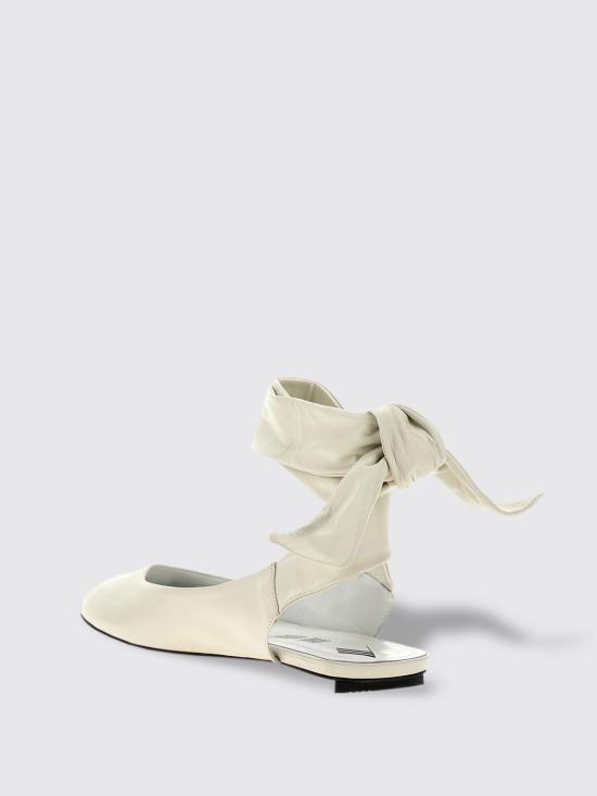 25SS 디 아티코 플랫 슈즈 242WS793L001 001 White - THE ATTICO