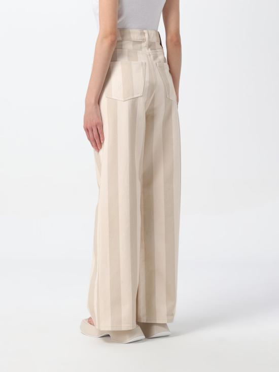  나누슈카 스트레이트 팬츠 NW24RSPA01071 CREME Beige - NANUSHKA