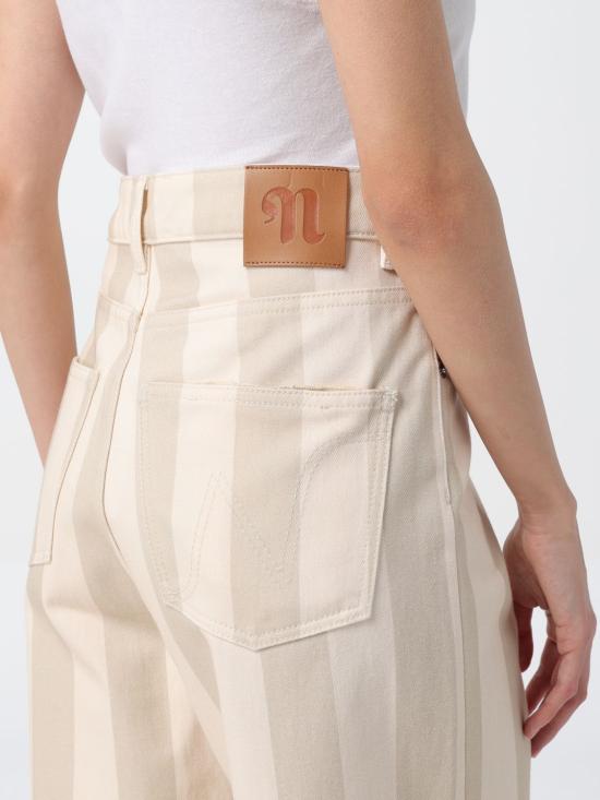  나누슈카 스트레이트 팬츠 NW24RSPA01071 CREME Beige - NANUSHKA
