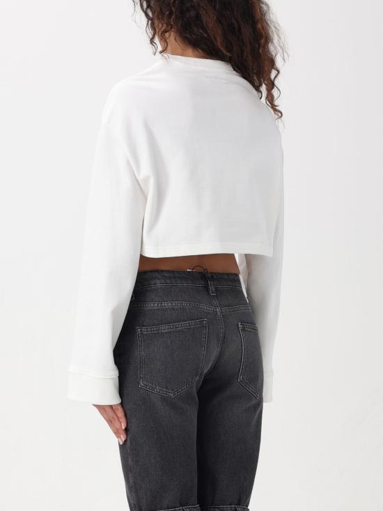  쿠레쥬 스웨터 124JSW009JS0120 0001 White - COURREGES