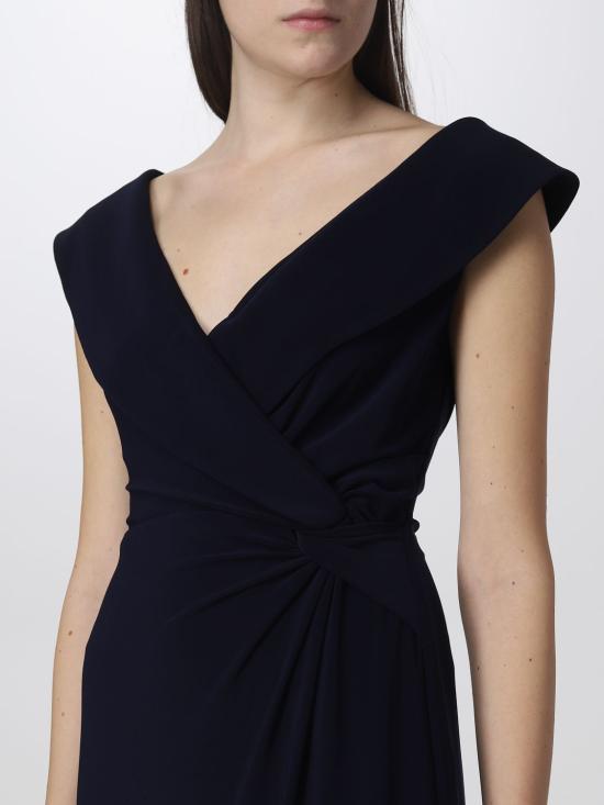 랄프 로렌 롱 원피스 253863940 002 Navy - RALPH LAUREN
