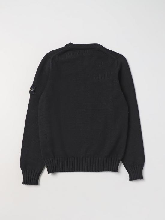 25FW [키즈] 스톤 아일랜드 풀오버 515A2 V0029 Black - STONE ISLAND