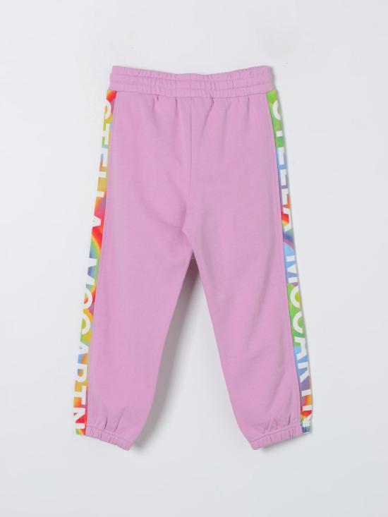  [키즈] 스텔라 맥카트니 트레이닝/조거 팬츠 TU6A80Z0499 50G Pink - STELLA MCCARTNEY