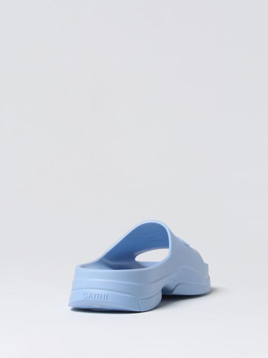  가니 뮬/슬리퍼 S2410 646 Gnawed Blue - GANNI