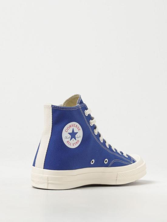  꼼데가르송 플레이 X 컨버스 스니커즈 P1K122 2 Blue - COMME DES GARCONS PLAY CONVERSE