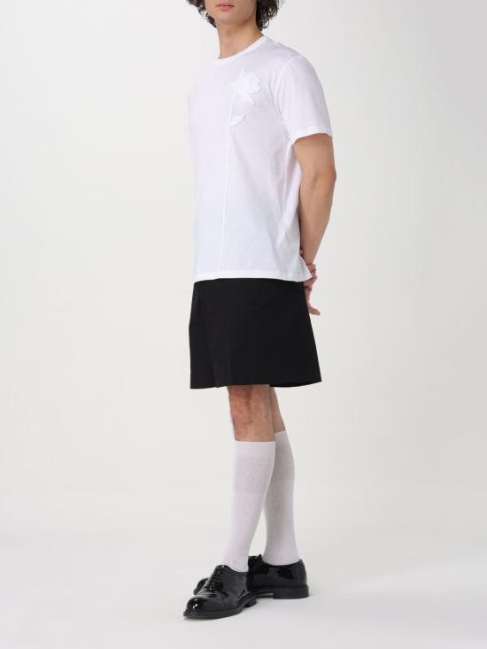 25FW 발렌티노 가라바니 반팔 티셔츠 4V0MG01FA22 0BO White - VALENTINO GARAVANI