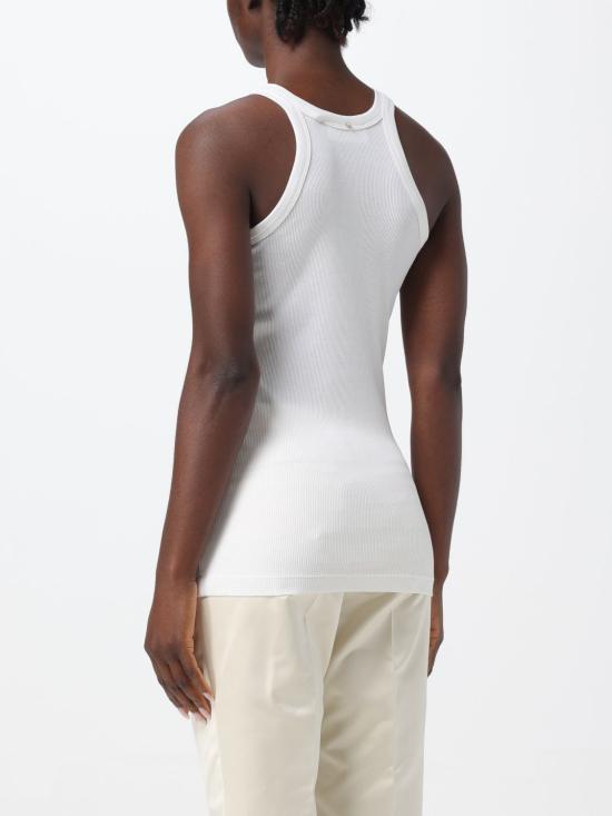 25FW 스포트막스 민소매 티셔츠 2412941011600 004 White - SPORTMAX