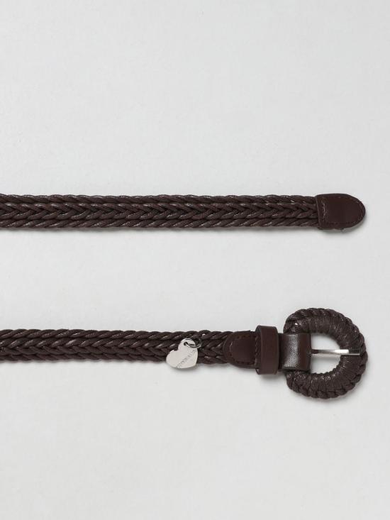  [키즈] 모나리자 가죽 벨트 4990079784 0006 Brown - MONNALISA