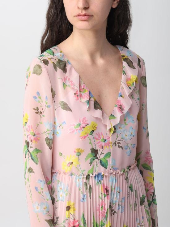  레드발렌티노 롱 원피스 2R3VAGN56PM B52 Pink - RED VALENTINO