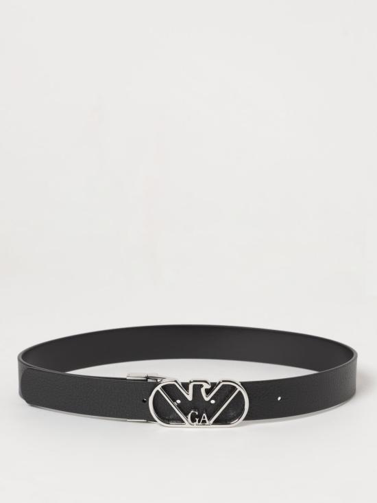  엠포리오 아르마니 와이드 벨트 Y3I377YWS7E 81386 Black - EMPORIO ARMANI