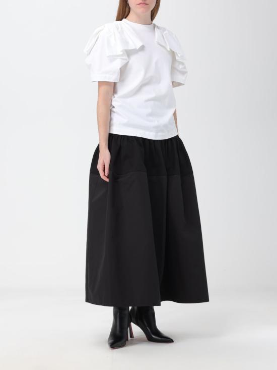  알렉산더 맥퀸 반팔 티셔츠 762903QLAA6 9000 White - ALEXANDER MCQUEEN