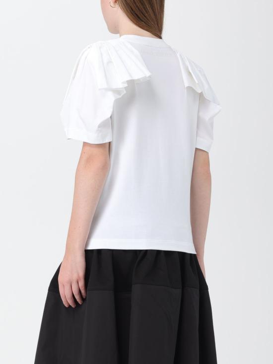  알렉산더 맥퀸 반팔 티셔츠 762903QLAA6 9000 White - ALEXANDER MCQUEEN