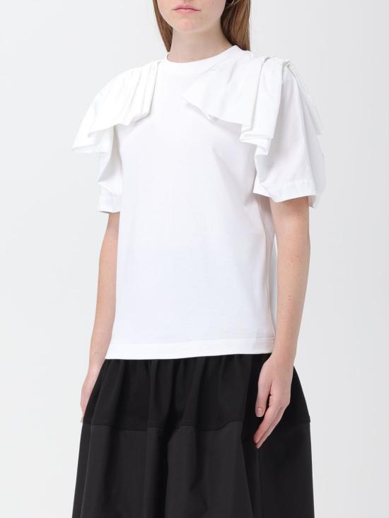  알렉산더 맥퀸 반팔 티셔츠 762903QLAA6 9000 White - ALEXANDER MCQUEEN