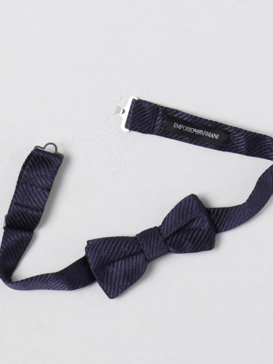  [키즈] 엠포리오 아르마니 보우 타이 4095534R479 00035 Blue - EMPORIO ARMANI