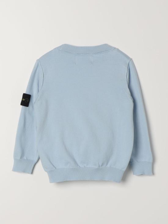 25FW [키즈] 스톤 아일랜드 풀오버 501B2 V0040 Sky Blue - STONE ISLAND