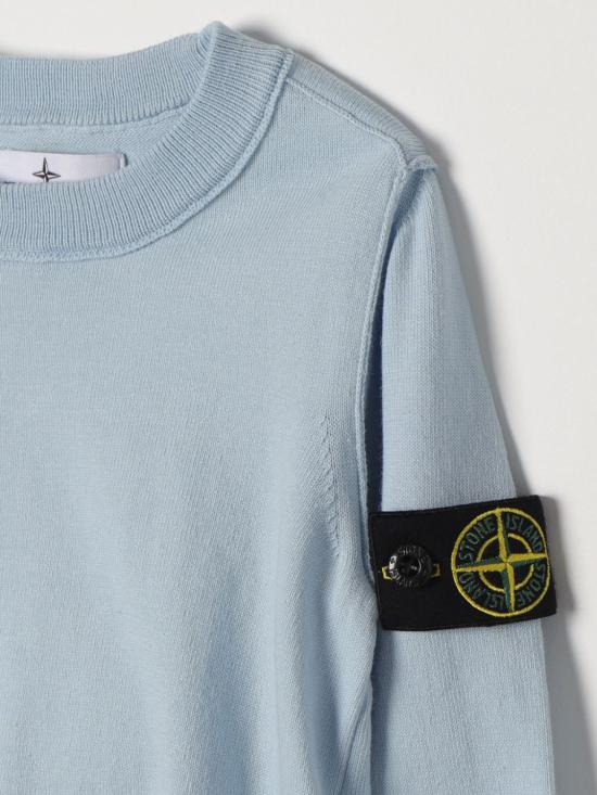 25FW [키즈] 스톤 아일랜드 풀오버 501B2 V0040 Sky Blue - STONE ISLAND